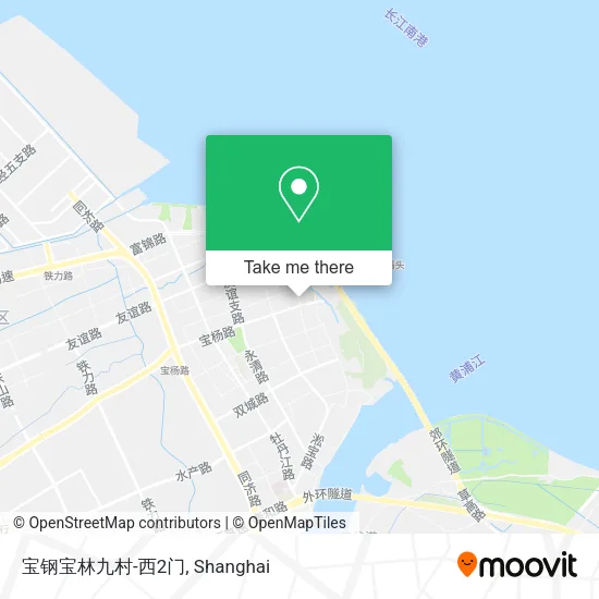 宝钢宝林九村-西2门 map