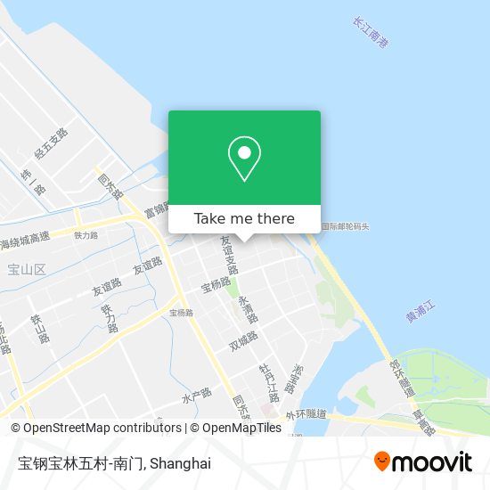 宝钢宝林五村-南门 map