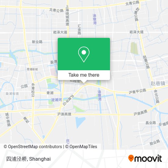 四浦泾桥 map