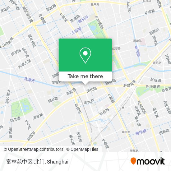 富林苑中区-北门 map