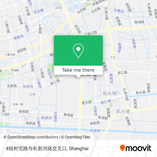 4组村宅路与长新河路交叉口 map