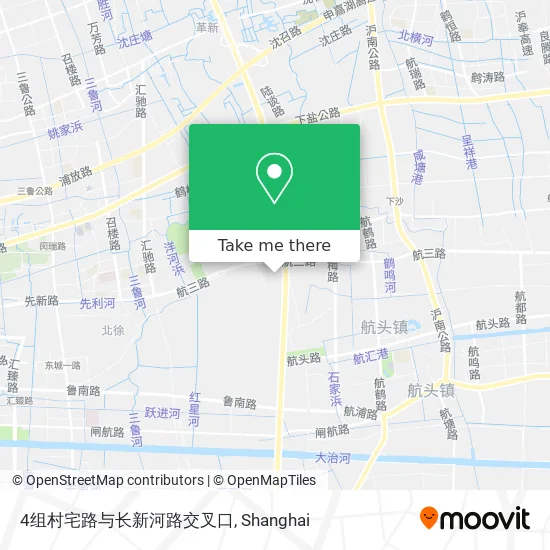 4组村宅路与长新河路交叉口 map