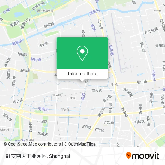 静安南大工业园区 map