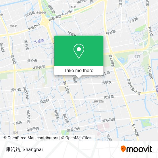 康沿路 map
