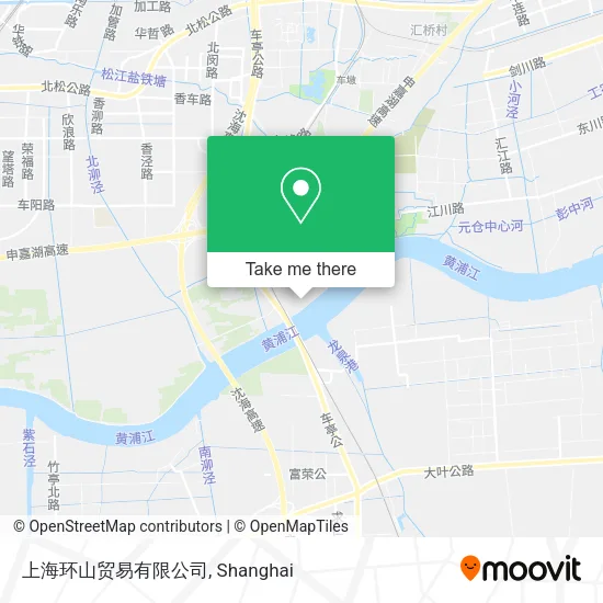 上海环山贸易有限公司 map
