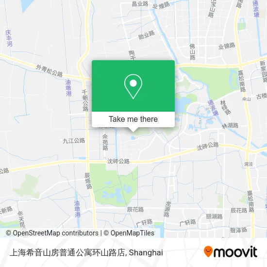 上海希音山房普通公寓环山路店 map