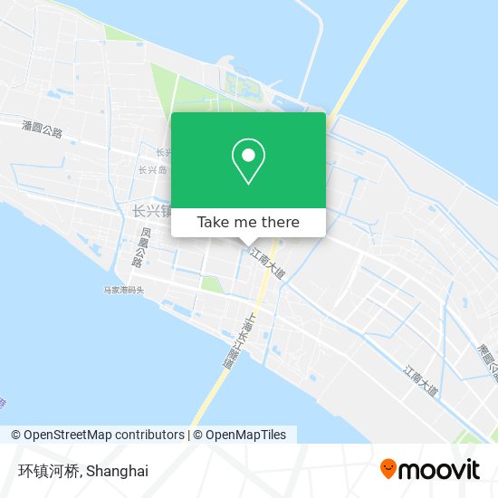 环镇河桥 map