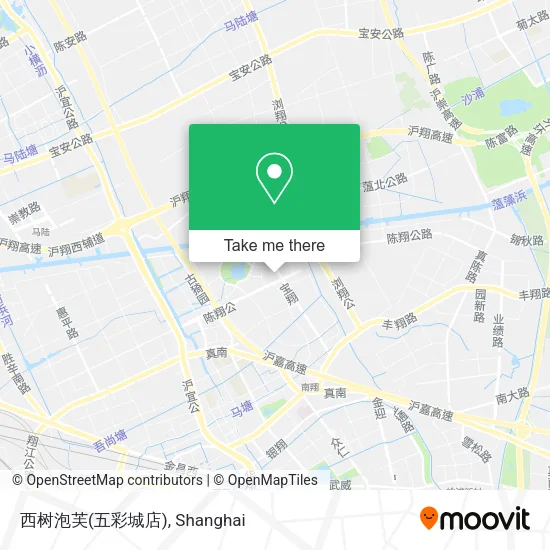 西树泡芙(五彩城店) map