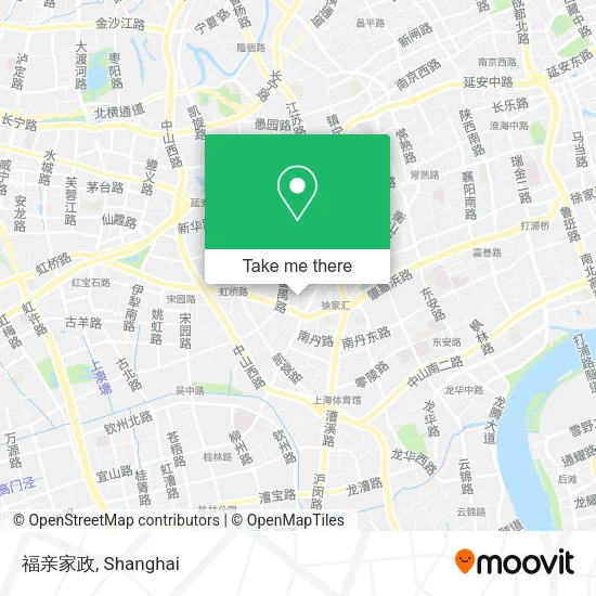 福亲家政 map