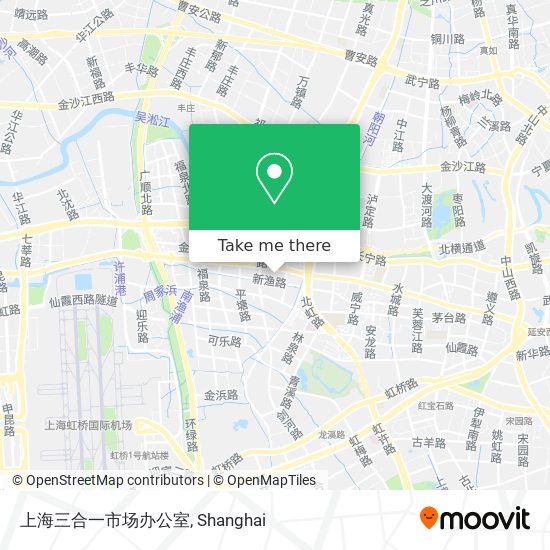上海三合一市场办公室 map