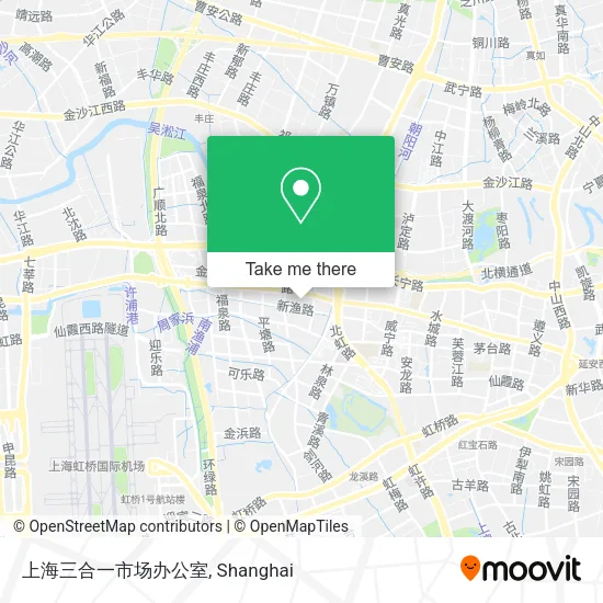 上海三合一市场办公室 map
