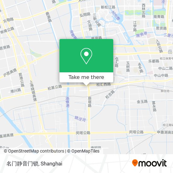 名门静音门锁 map