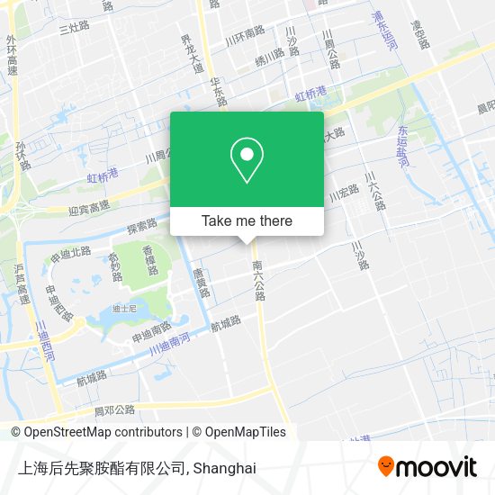 上海后先聚胺酯有限公司 map