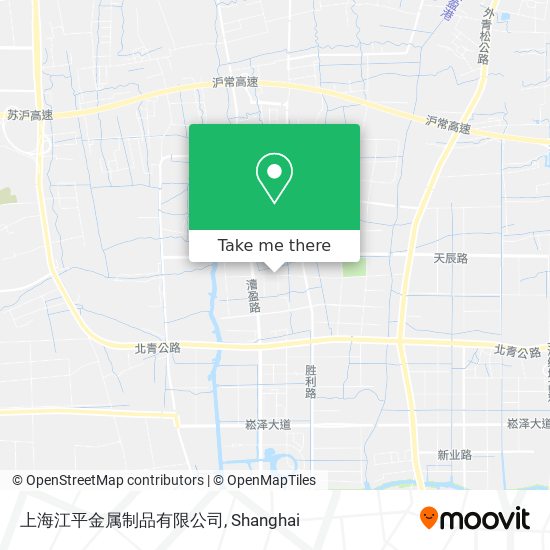 上海江平金属制品有限公司 map