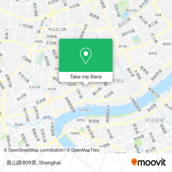 唐山路809弄 map