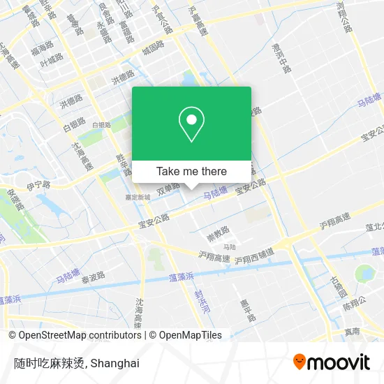 随时吃麻辣烫 map