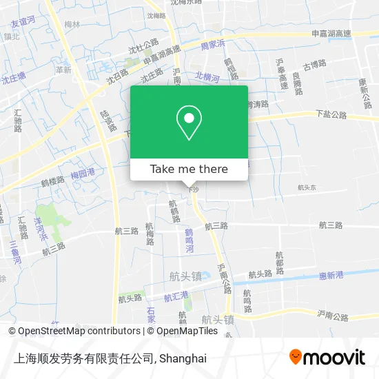 上海顺发劳务有限责任公司 map