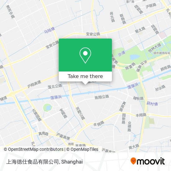 上海德仕食品有限公司 map