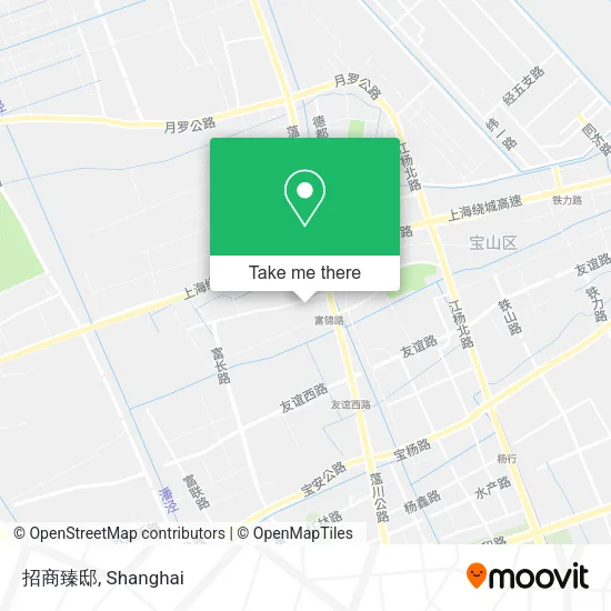 招商臻邸 map