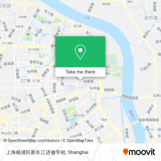 上海杨浦区新长江进修学校 map