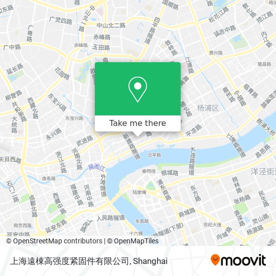 上海遠棟高强度紧固件有限公司 map