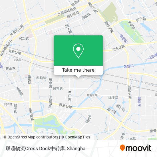 联谊物流Cross Dock中转库 map