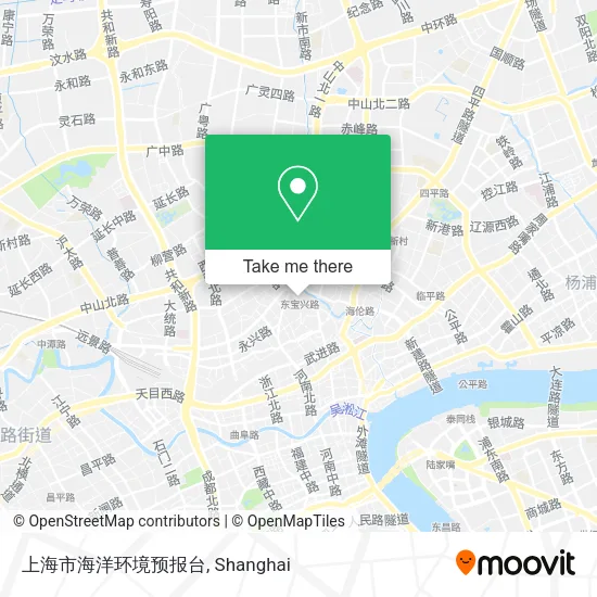 上海市海洋环境预报台 map