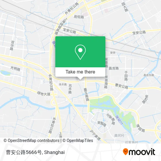 曹安公路5666号 map