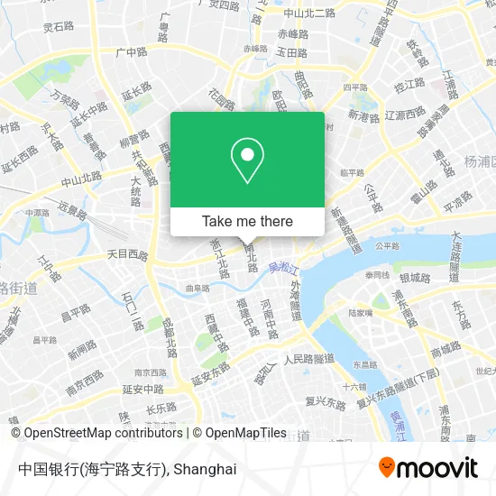 中国银行(海宁路支行) map