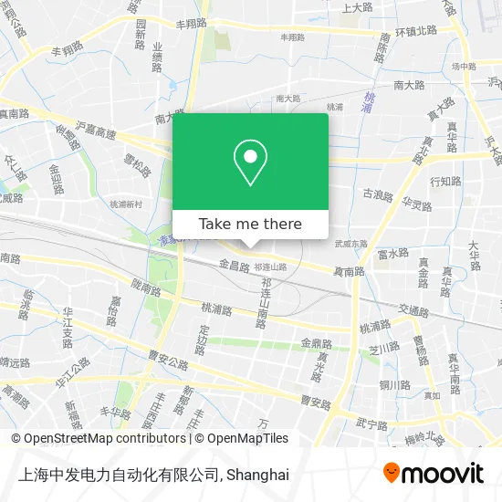 上海中发电力自动化有限公司 map
