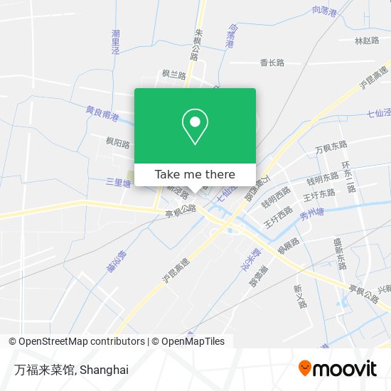万福来菜馆 map