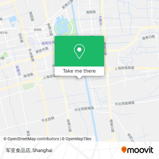 军亚食品店 map