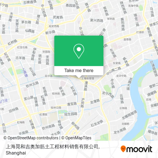 上海晃和吉奥加筋土工程材料销售有限公司 map