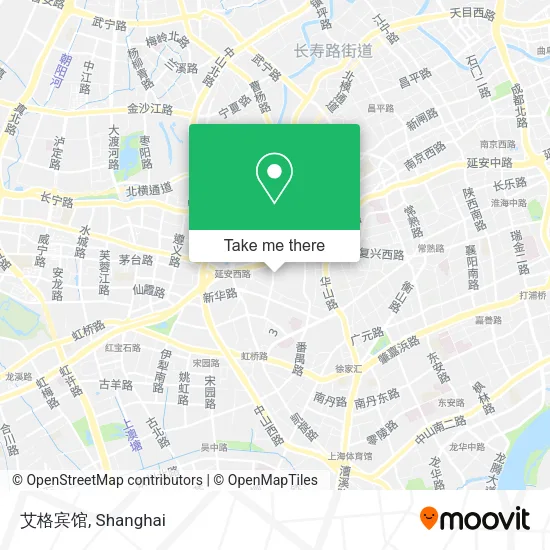 艾格宾馆 map
