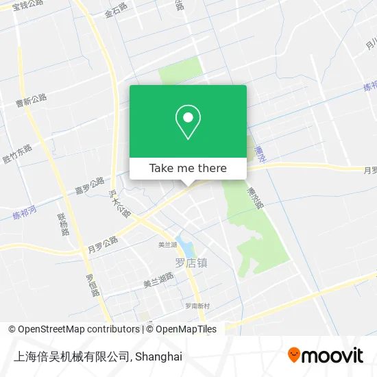 上海倍吴机械有限公司 map
