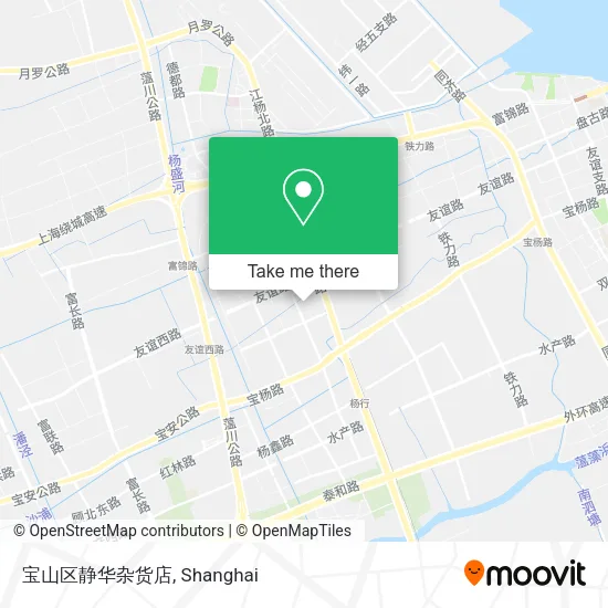 宝山区静华杂货店 map
