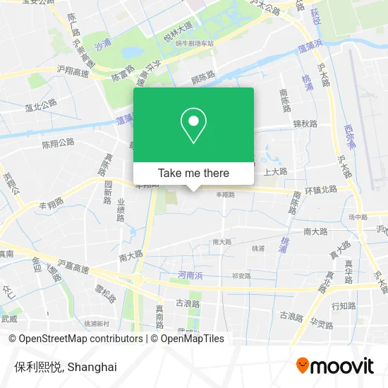 保利熙悦 map