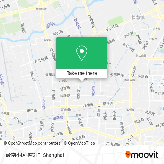 岭南小区-南2门 map