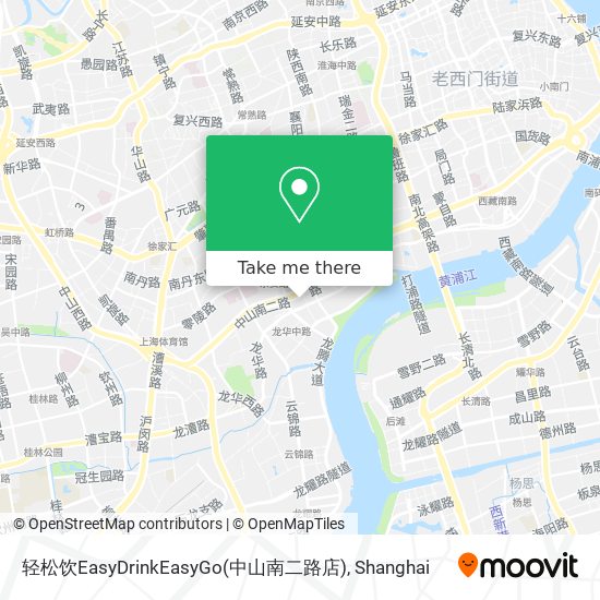 轻松饮EasyDrinkEasyGo(中山南二路店) map