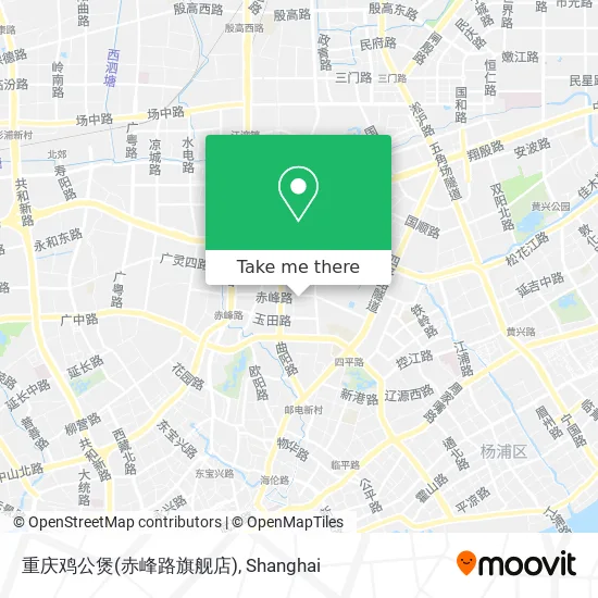 重庆鸡公煲(赤峰路旗舰店) map