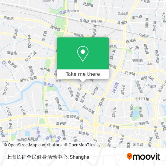 上海长征全民健身活动中心 map