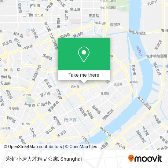 彩虹小居人才精品公寓 map