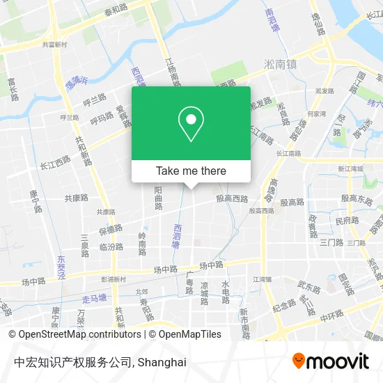 中宏知识产权服务公司 map