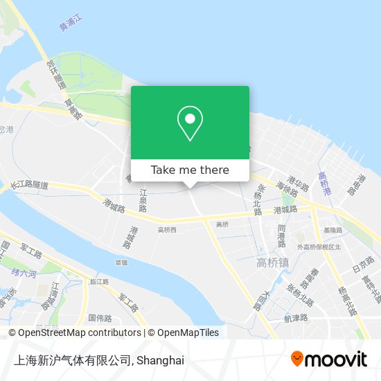 上海新沪气体有限公司 map