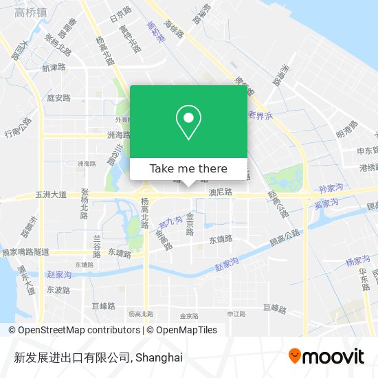 新发展进出口有限公司 map