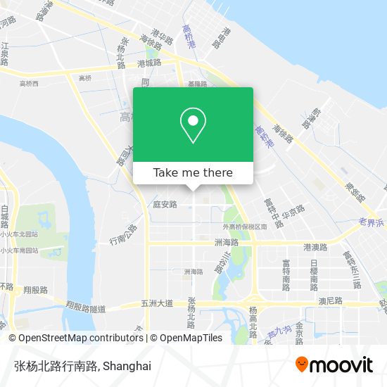张杨北路行南路 map