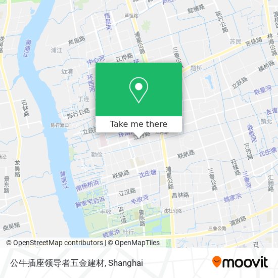 公牛插座领导者五金建材 map