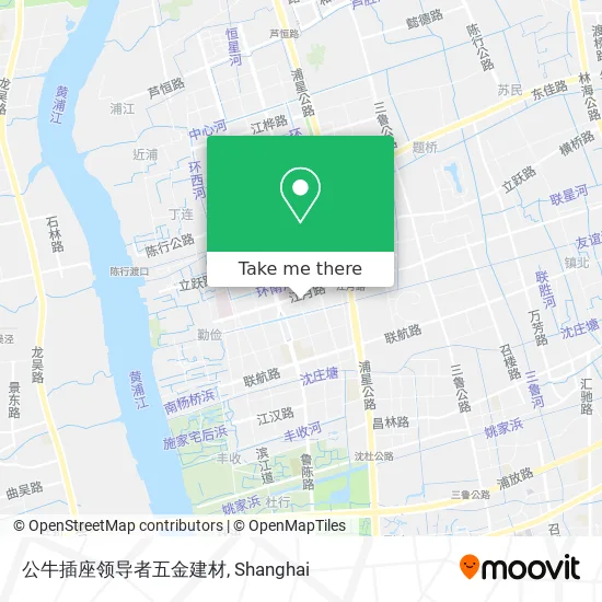 公牛插座领导者五金建材 map