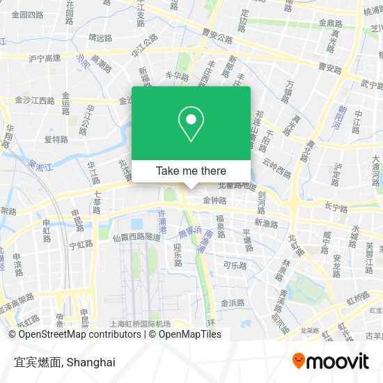 宜宾燃面 map