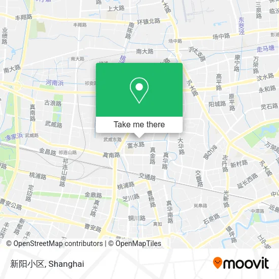 新阳小区 map